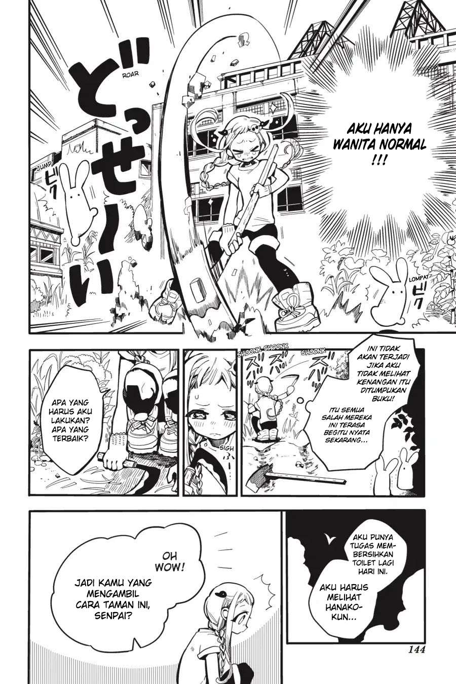 Jibaku Shounen Hanako-kun Chapter 15 Bahasa Indonesia